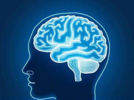 Graphic illustration of a brain representing neuroplasticity