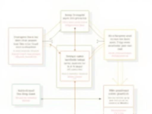 Illustration of a flowchart guiding pediatric assessment